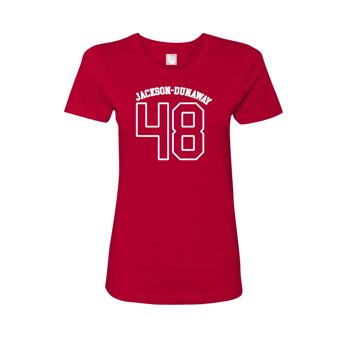 Womens Tee — Shirsey Arch in Red