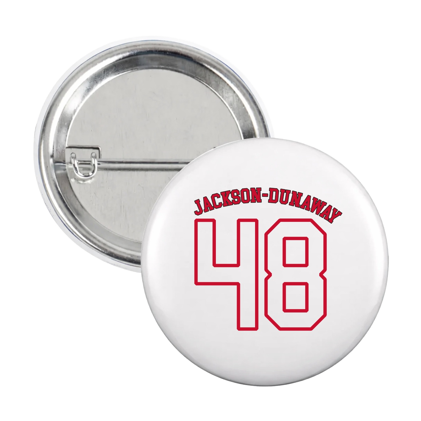 Game Day Button — Shirsey Arch in White