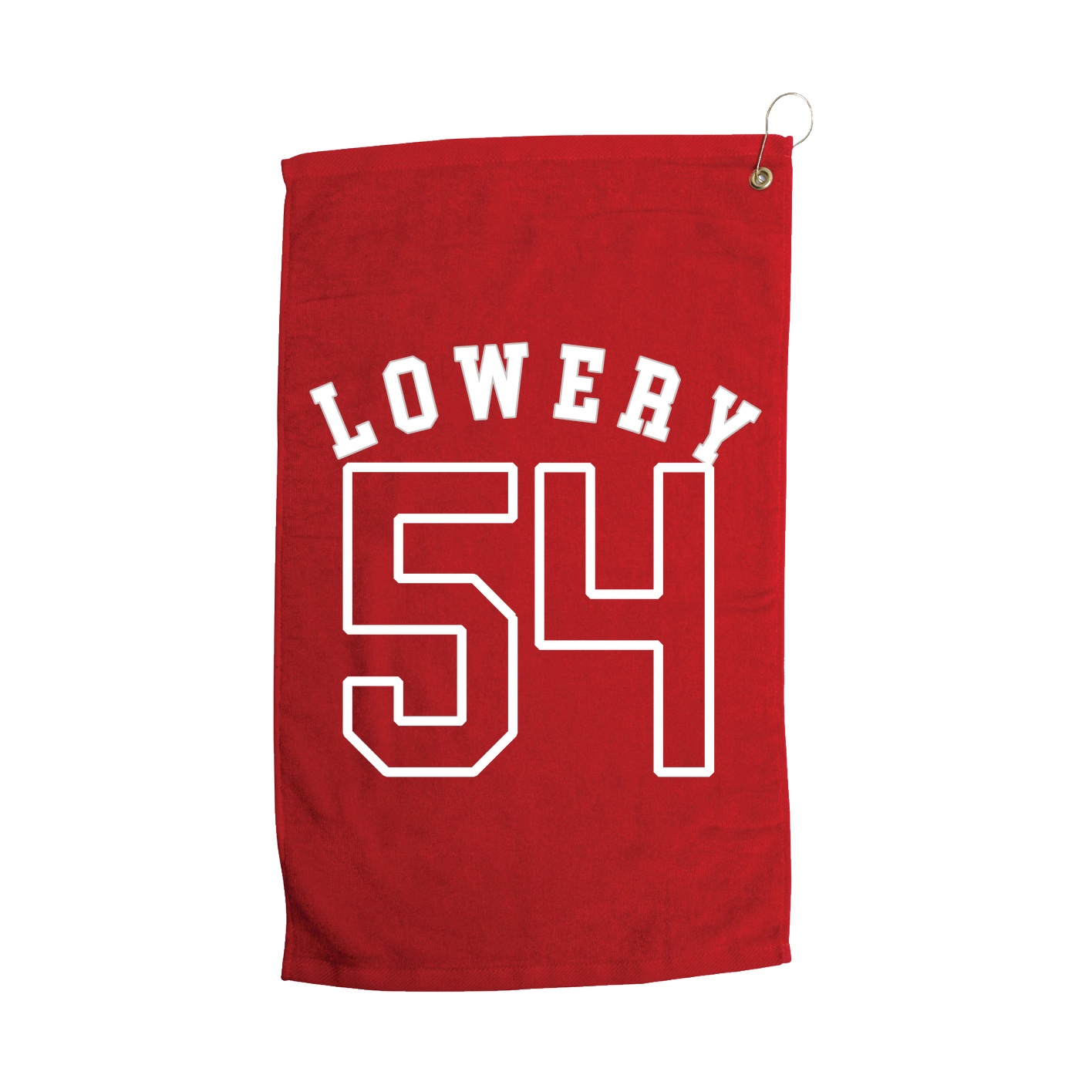 Golf Towel — Shirsey Arch in Red