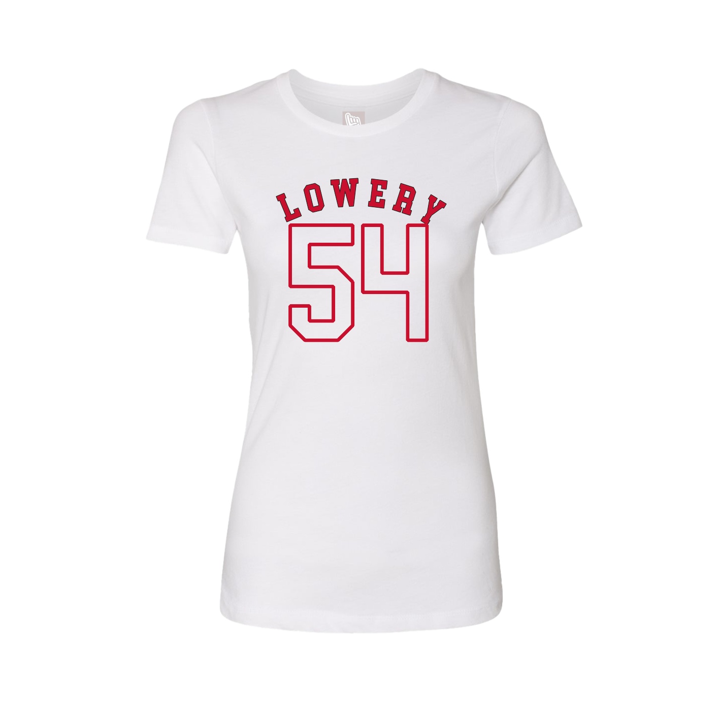 Womens Tee — Shirsey Arch in White