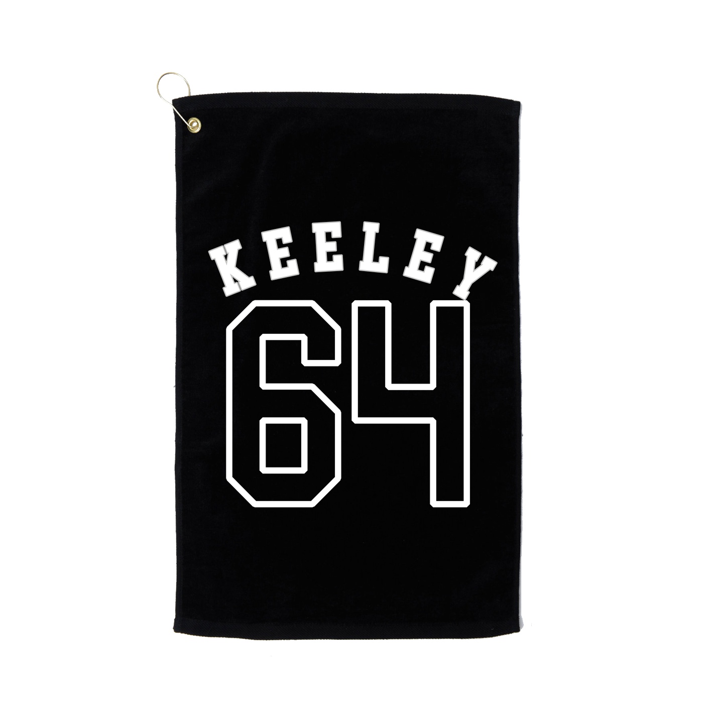 Golf Towel — Shirsey Arch in Black