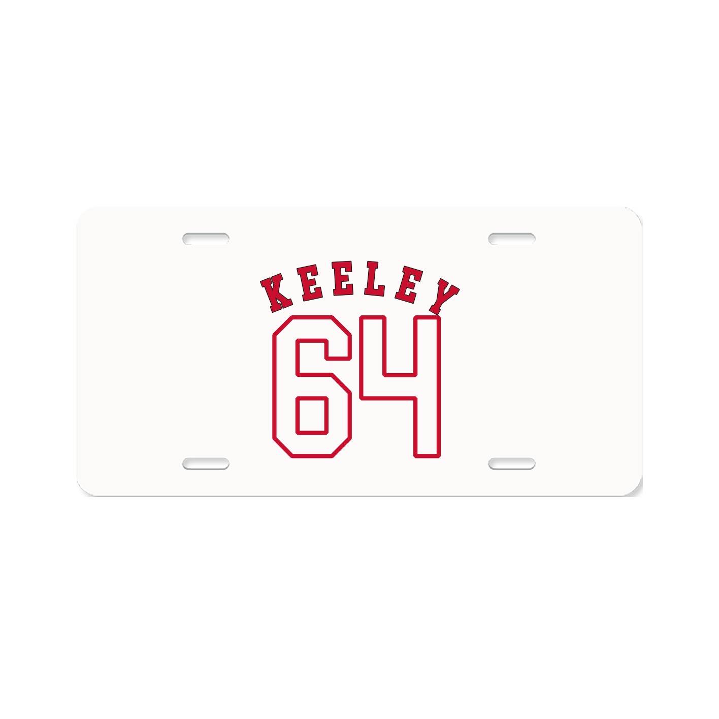 License Plate — Shirsey Arch in Classic