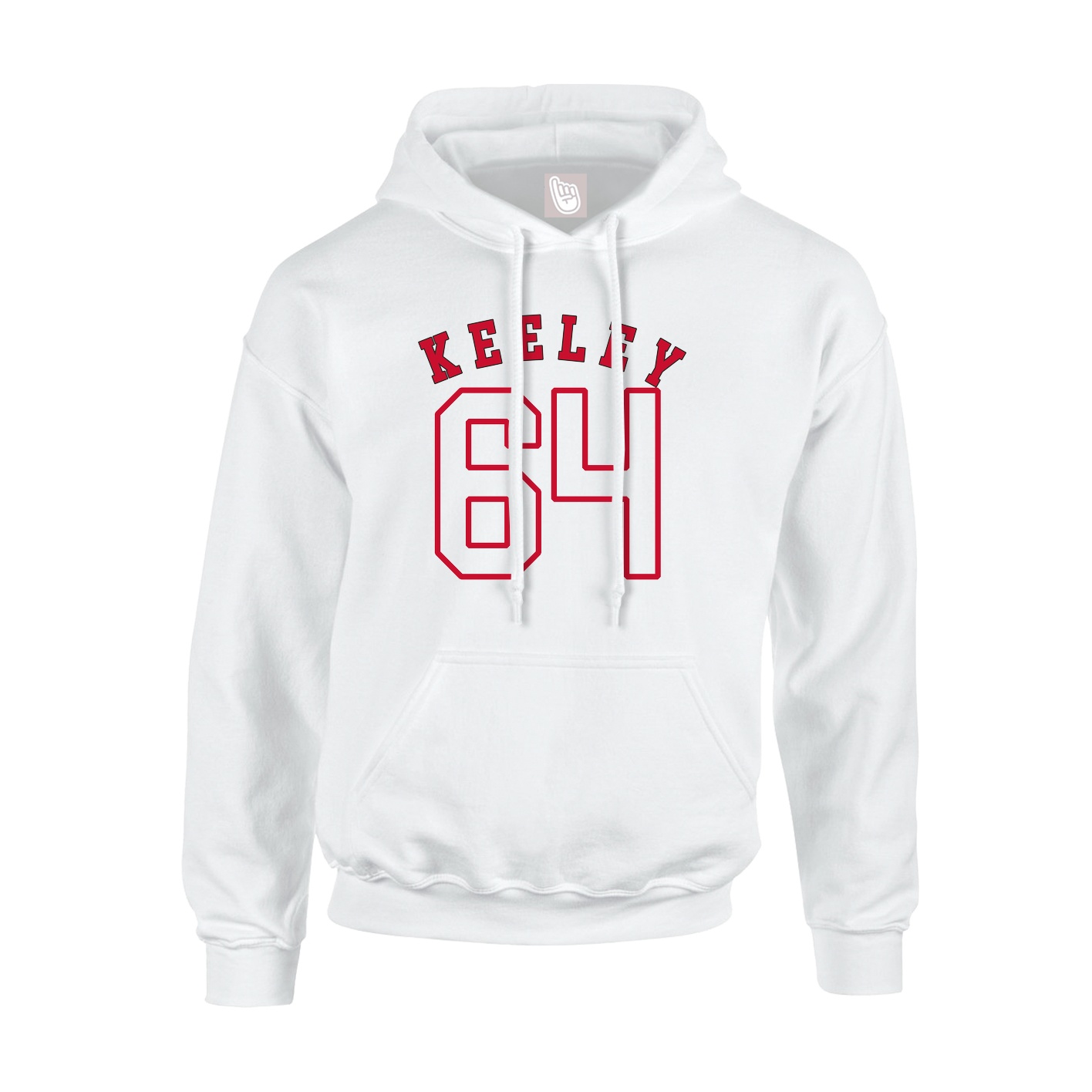 Hoodie — Shirsey Arch in White