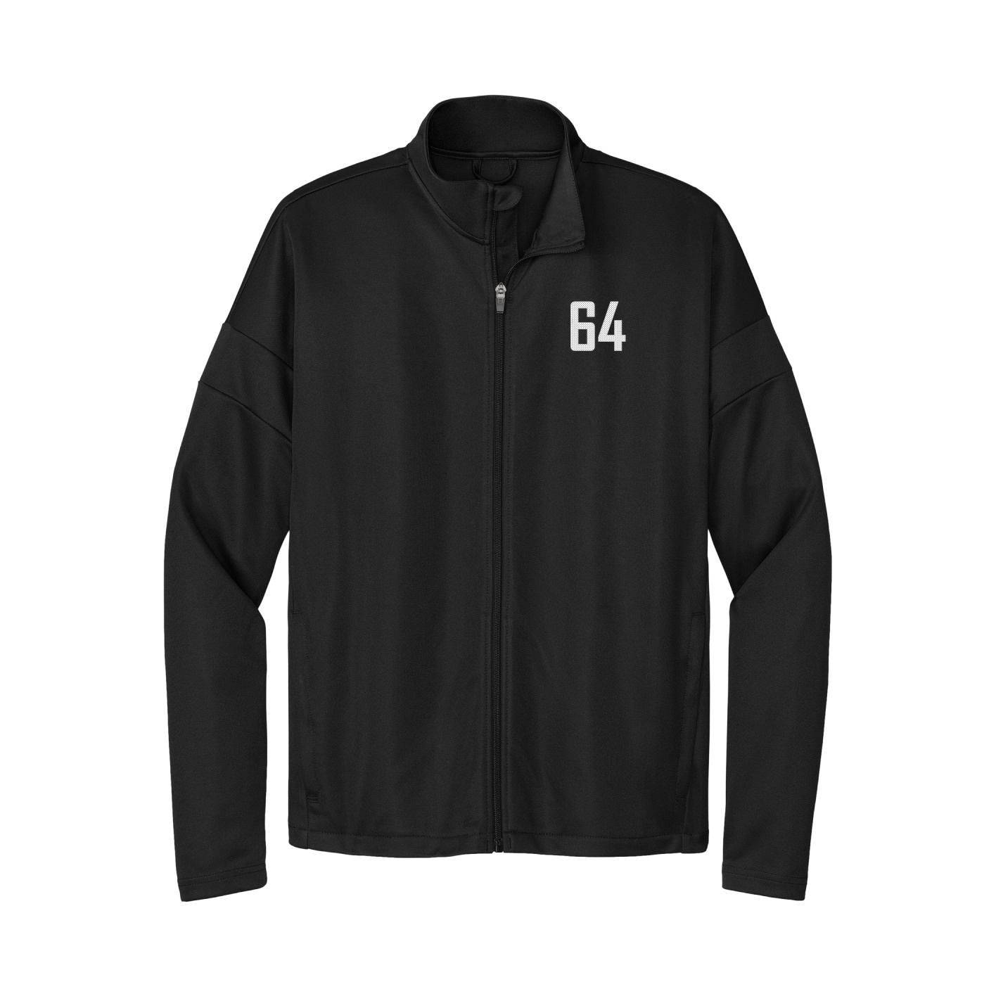 Team Travel Full-Zip Jacket — Front Shirsy in Black