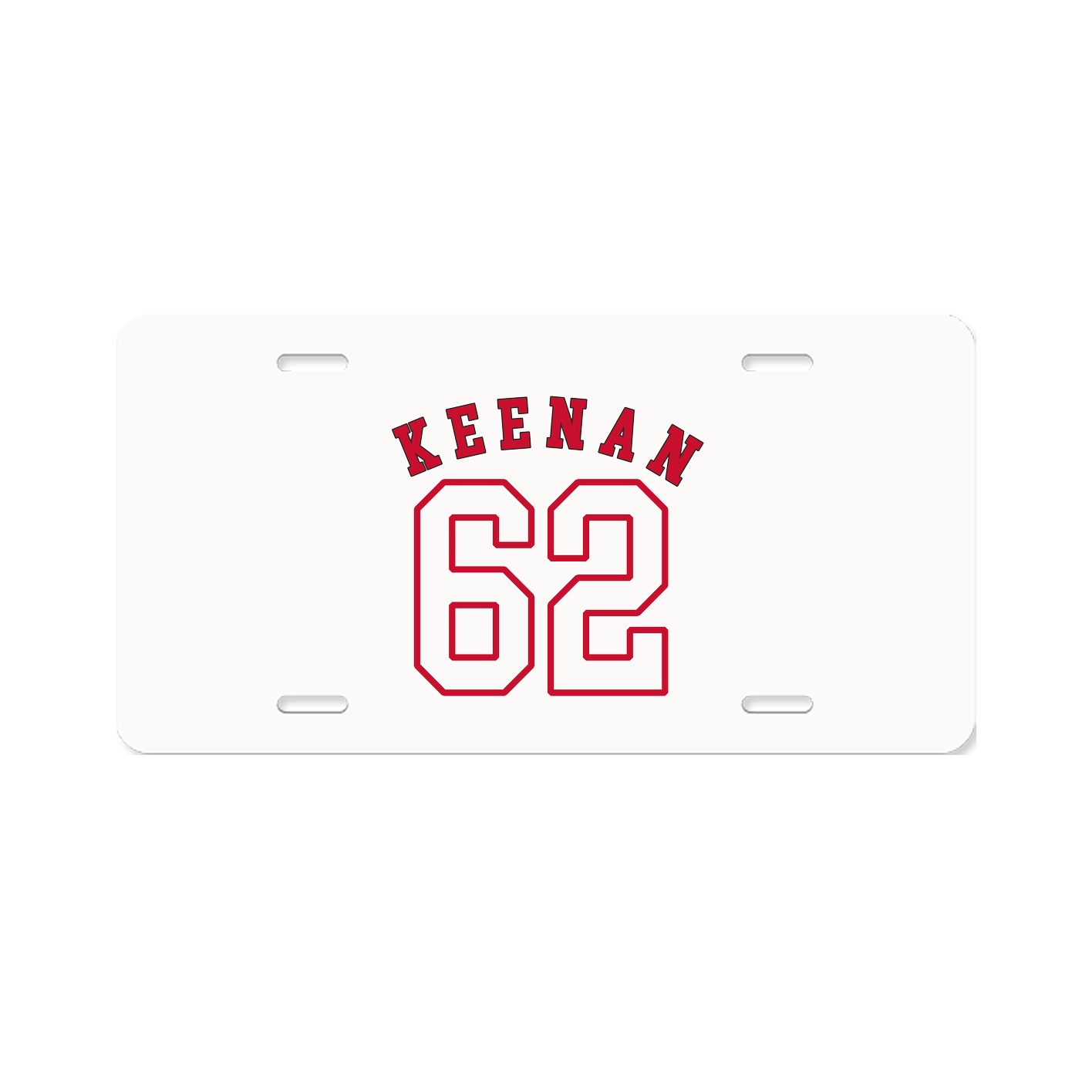 License Plate — Shirsey Arch in Classic