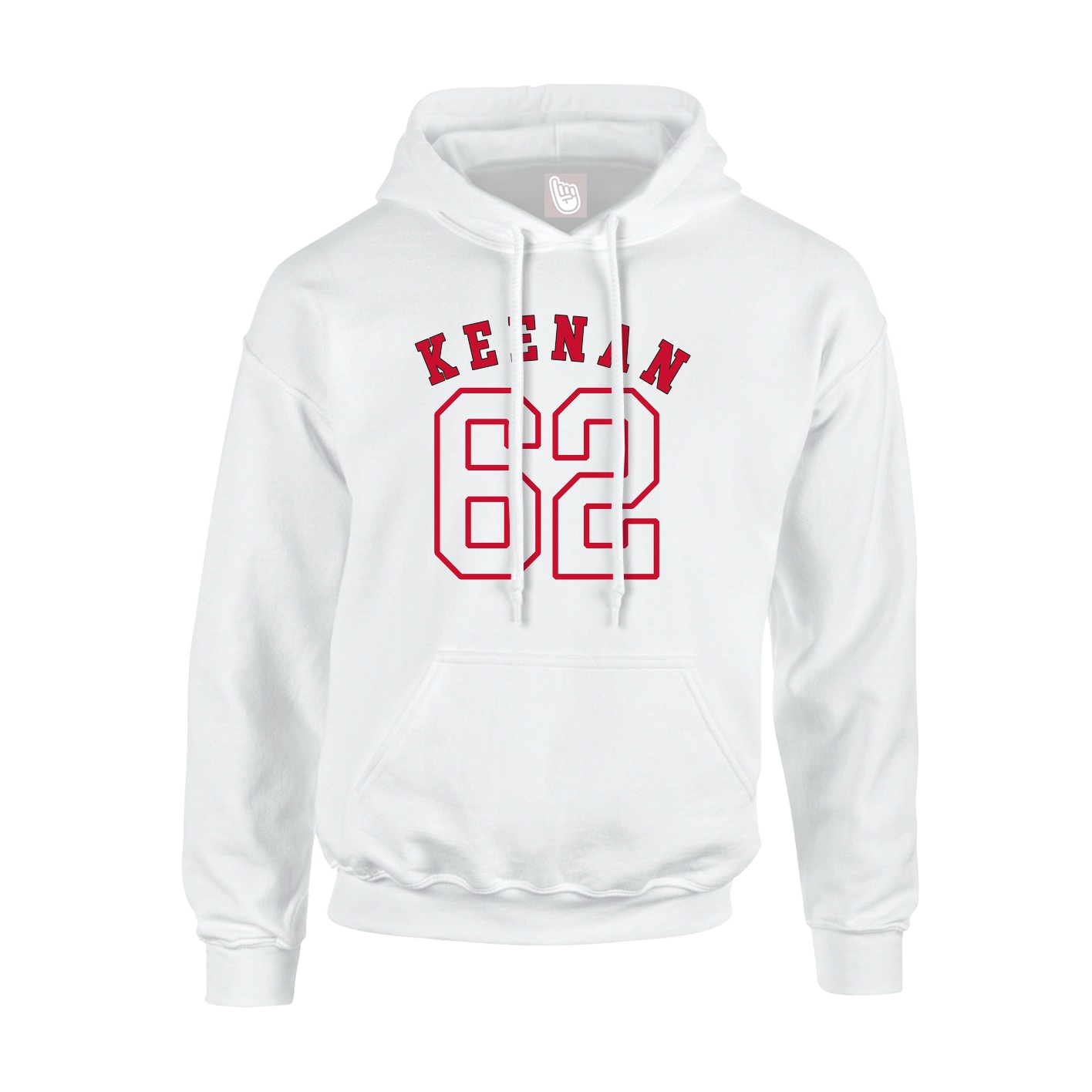 Hoodie — Shirsey Arch in White