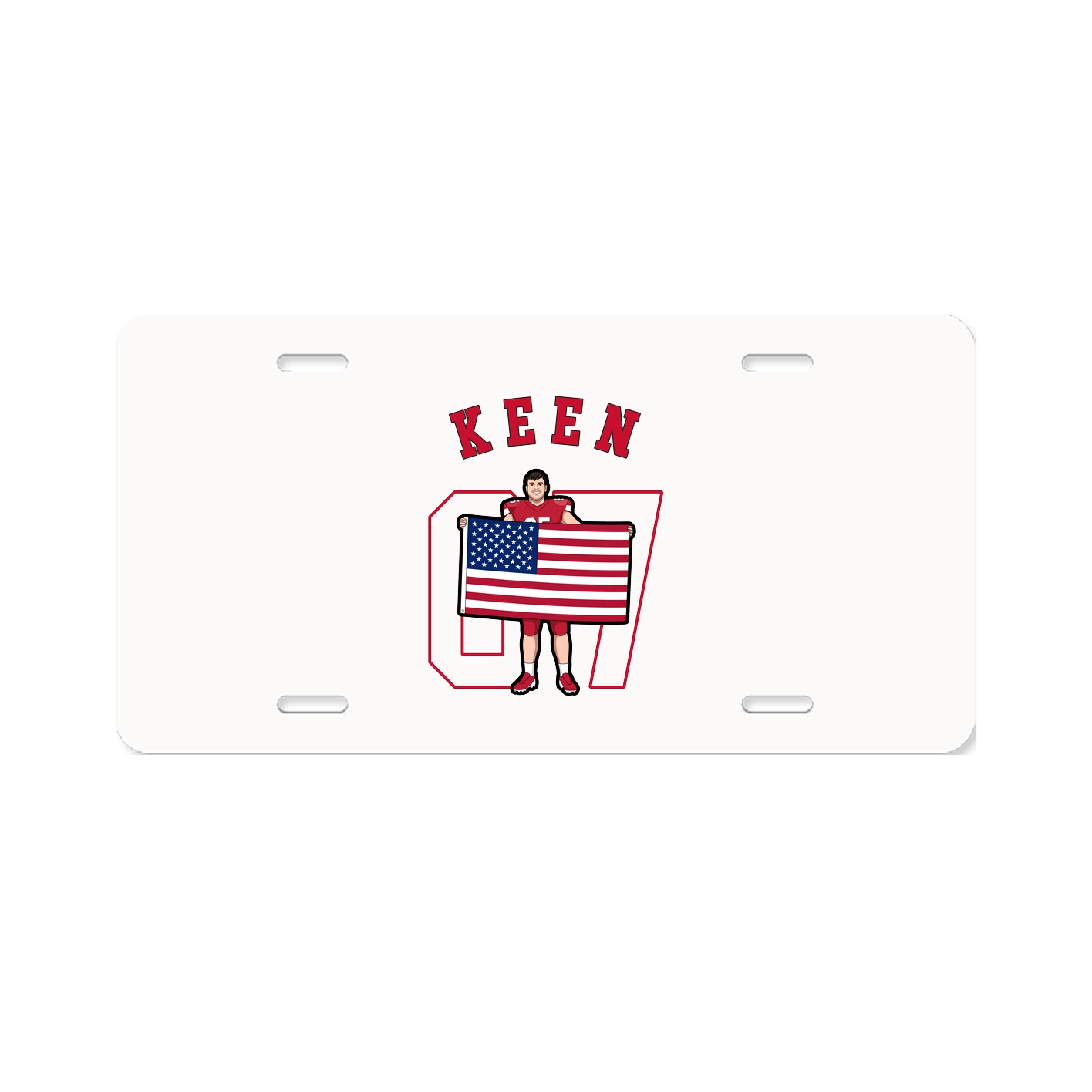 Aluminum License Plate