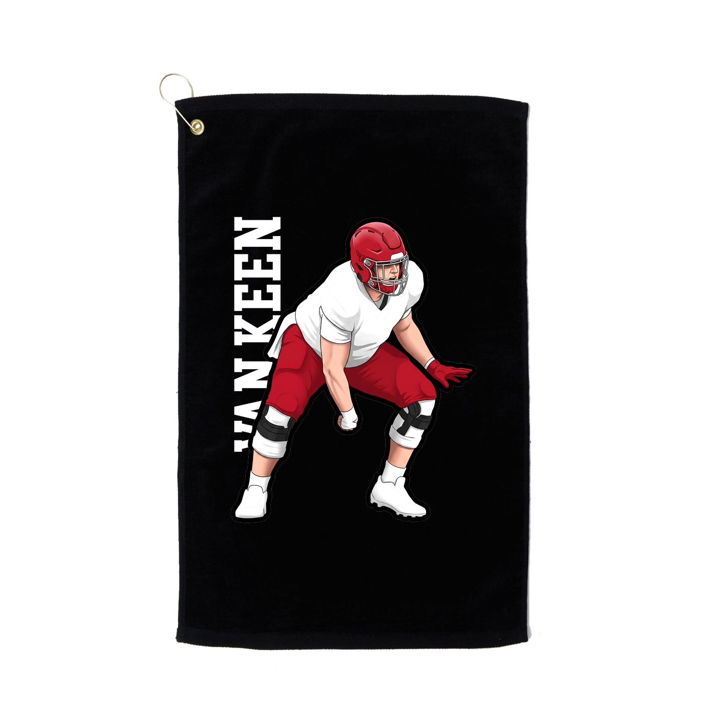Golf Towel — Classic in Black