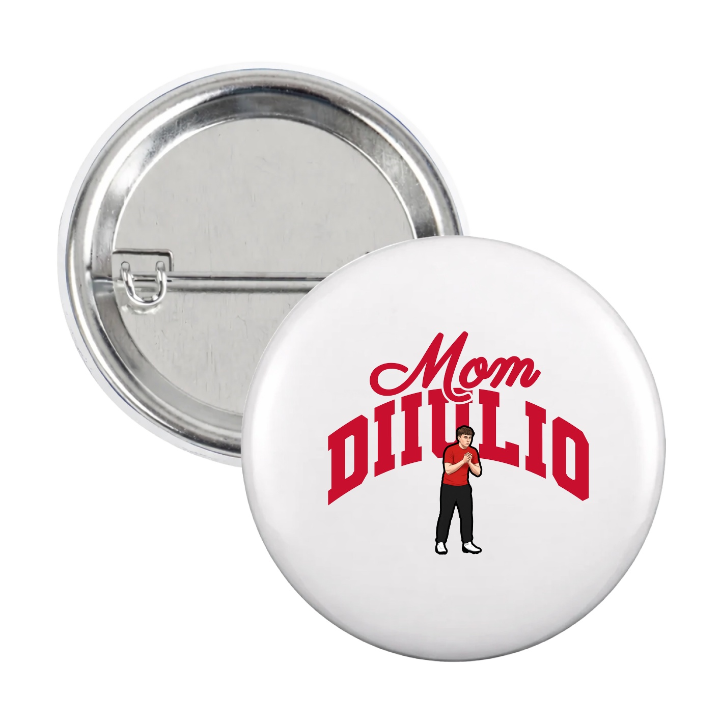 Game Day Button — Mothers Day Arch in White