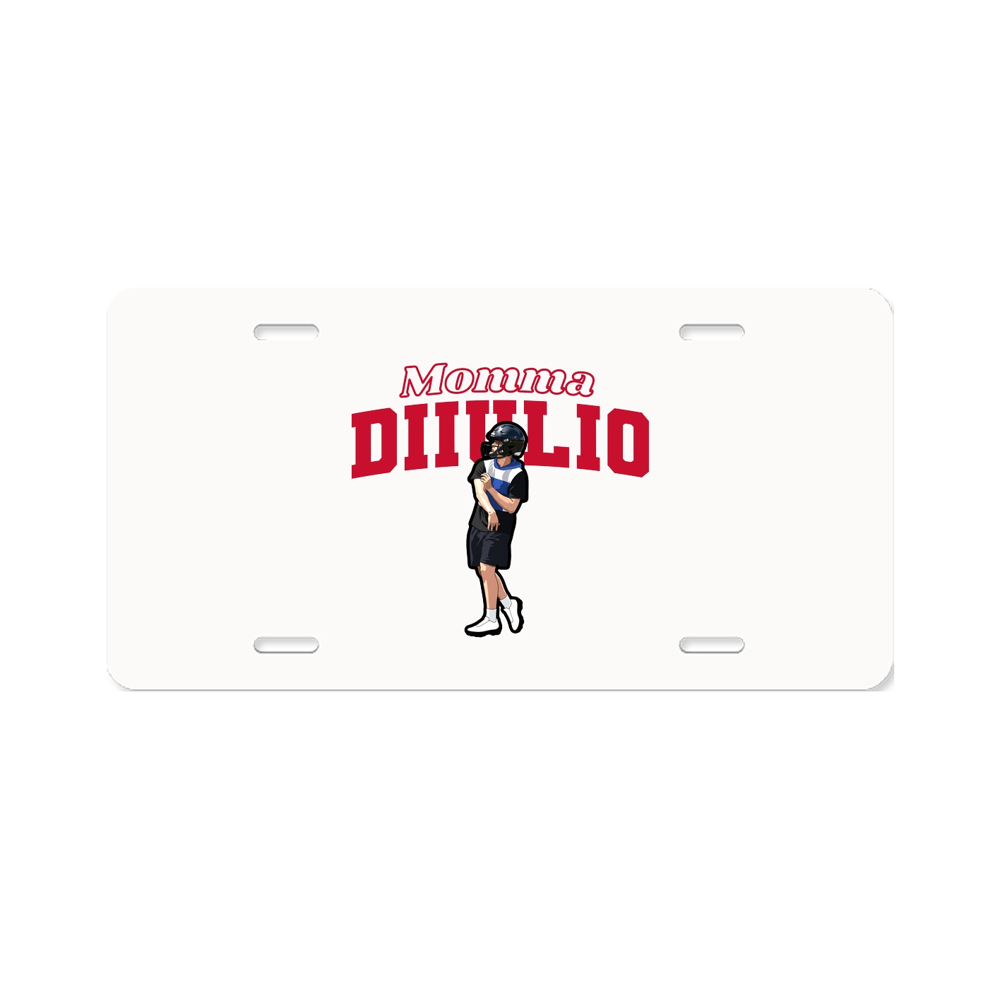 License Plate — Mothers Day Block in Classic