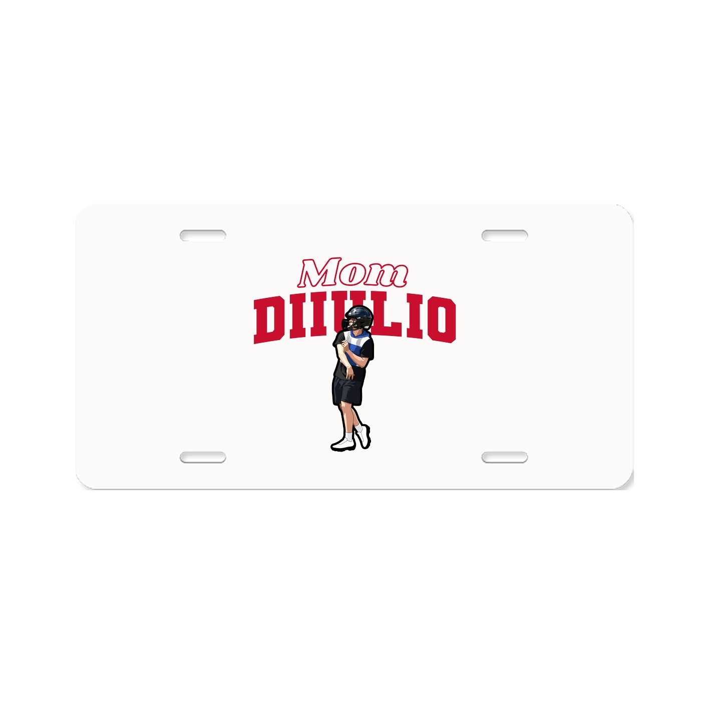 License Plate — Mothers Day Block in Classic