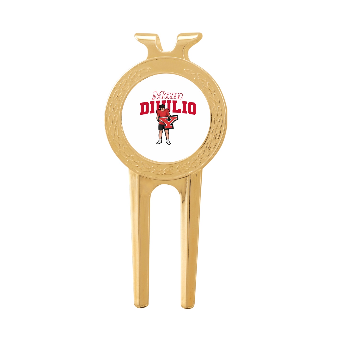 Divot Tool with Ball Marker — Mothers Day Block in Classic