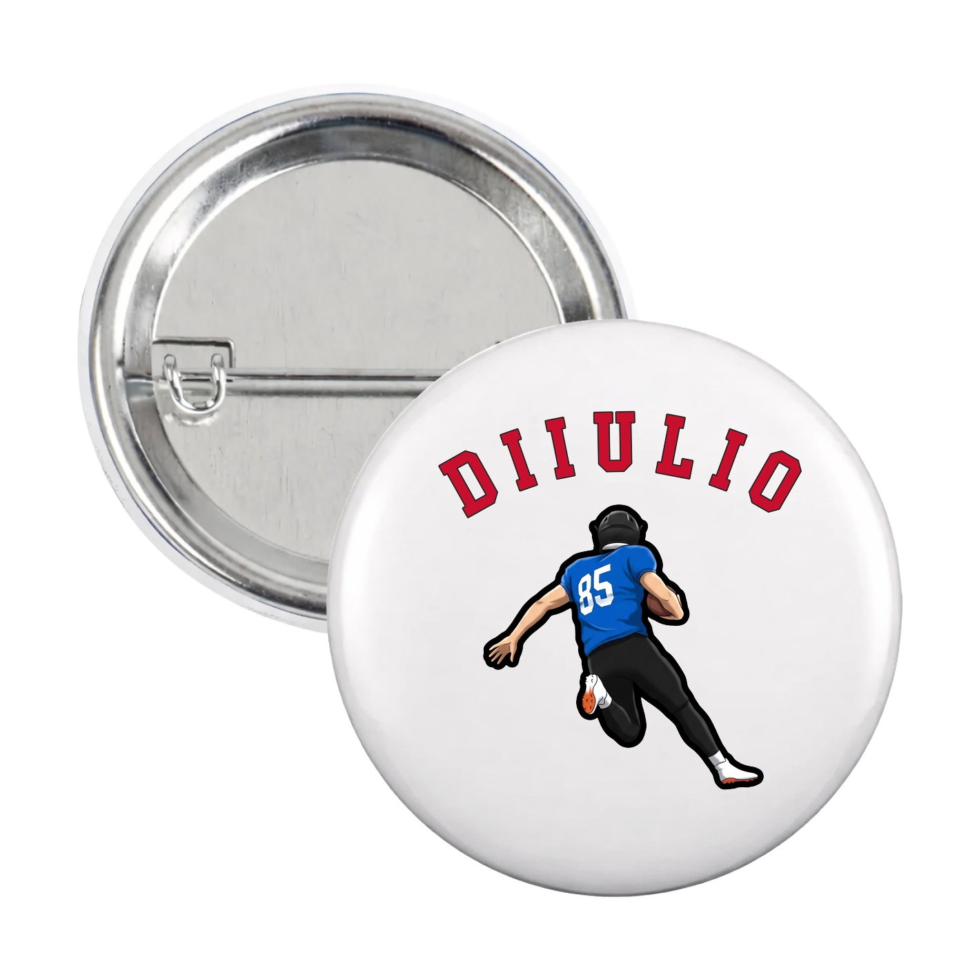Game Day Button — Shirsey Arch in White