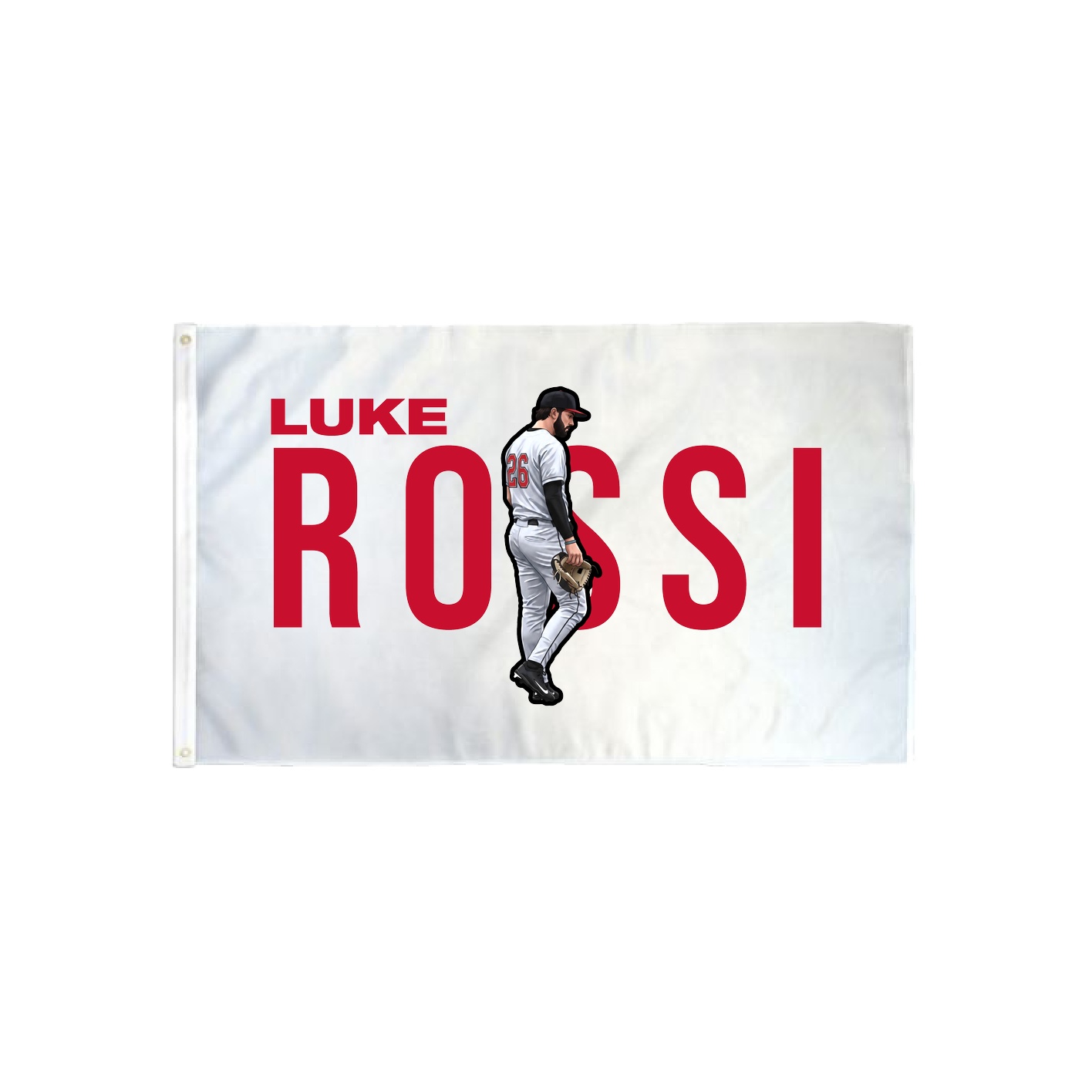 3x5 Flag — Player Name in Classic