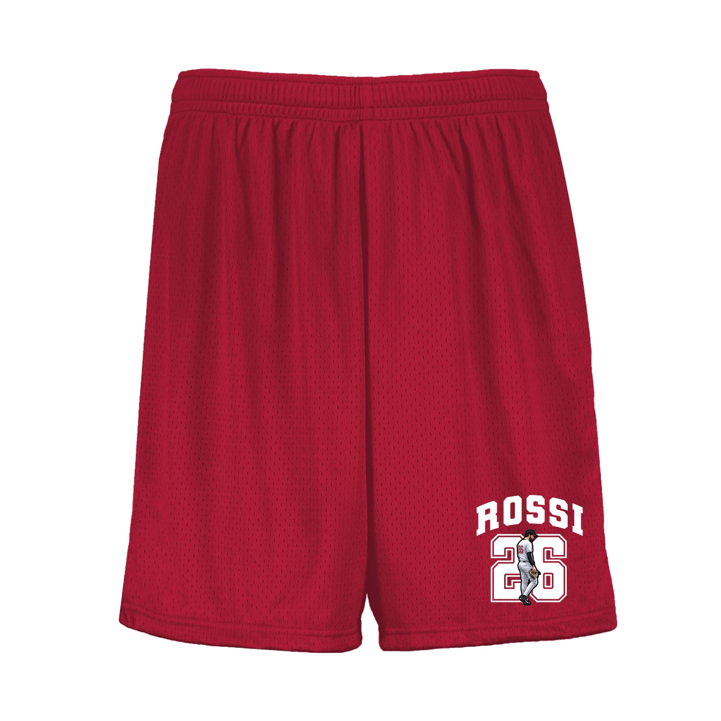 Shorts — Number in Red
