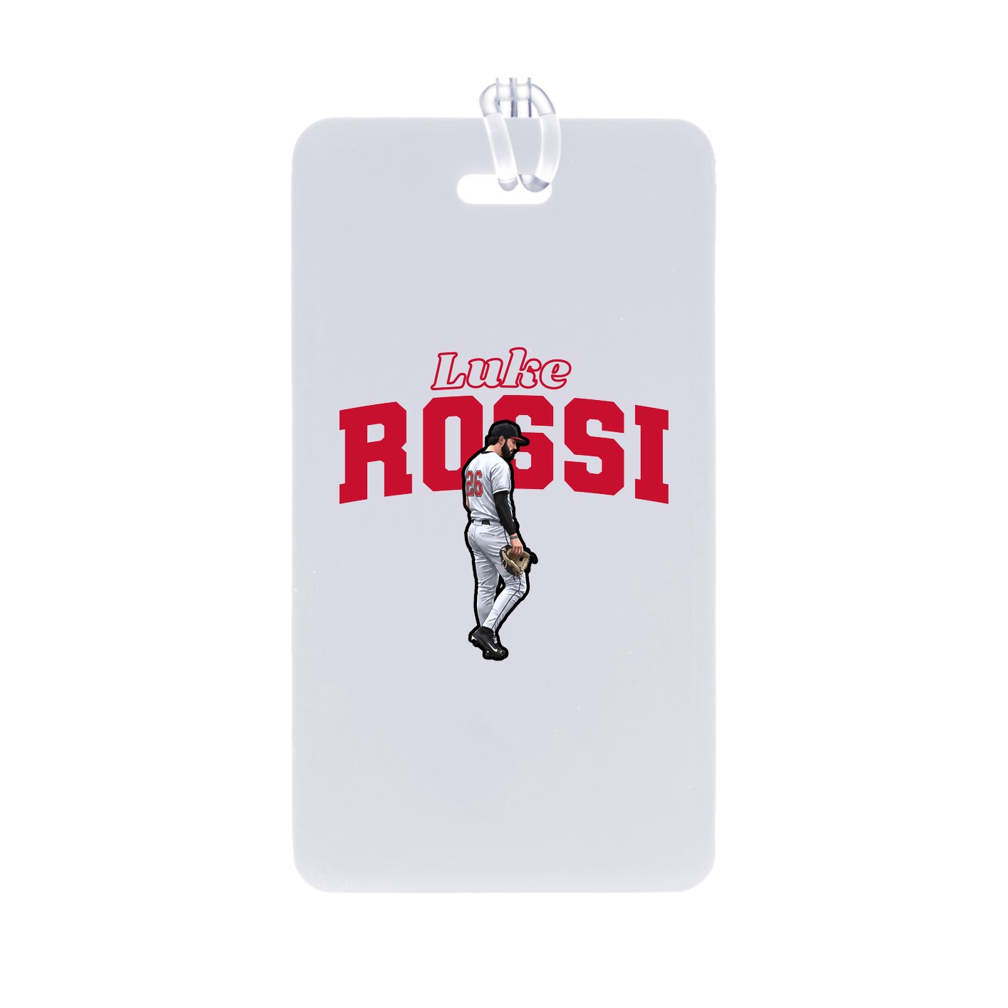 Bag Tag — Name Arch in Classic