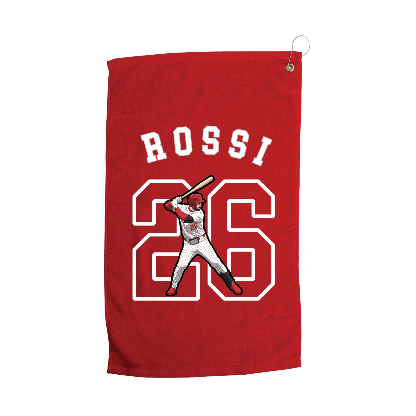 Golf Towel — Shirsey Arch in Red