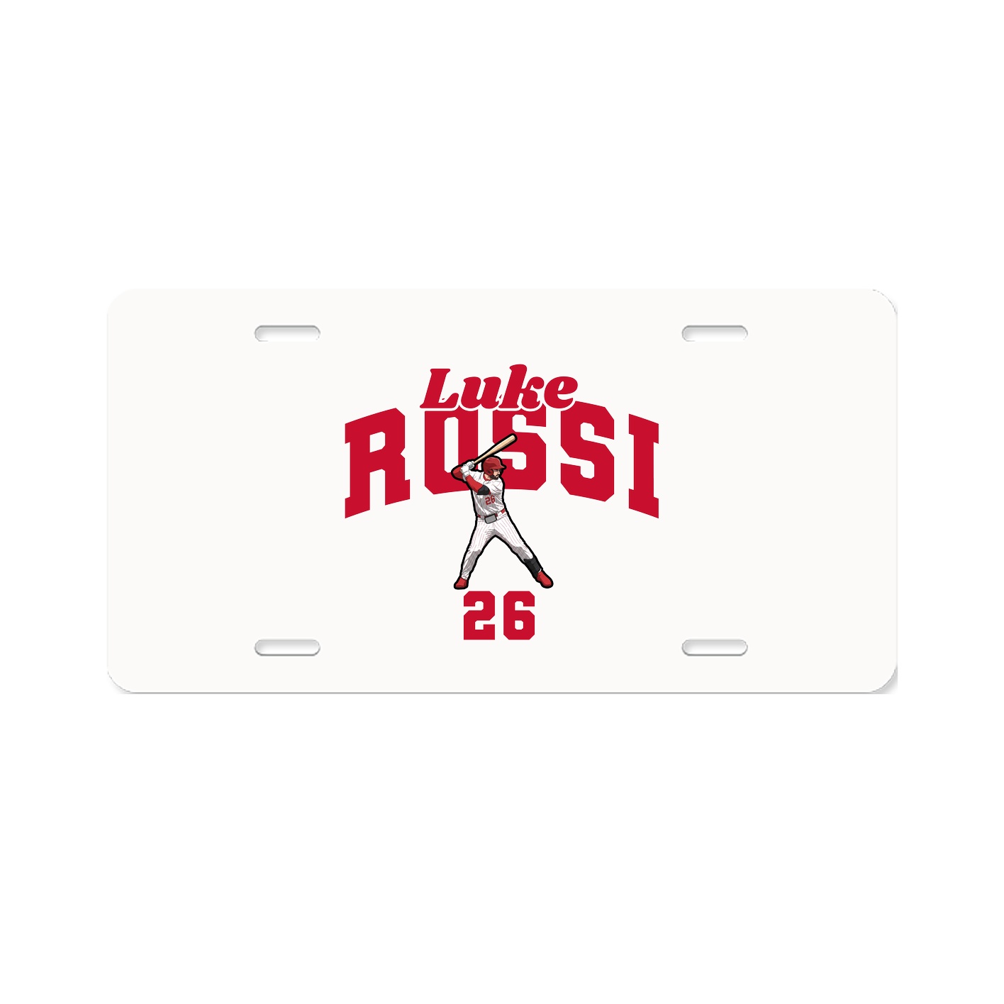 License Plate — Signature Arch in Classic