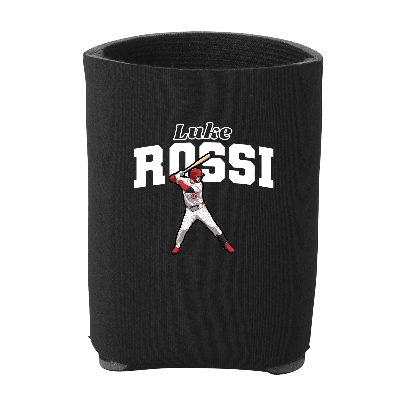 Can Holder — Name Arch in Black