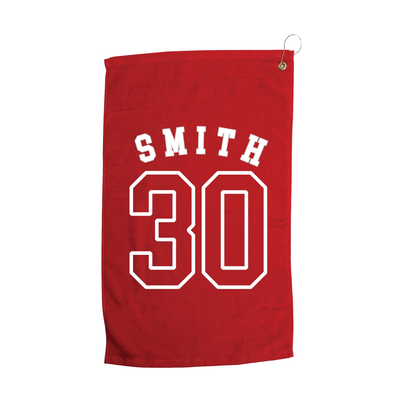 Golf Towel — Shirsey Arch in Red