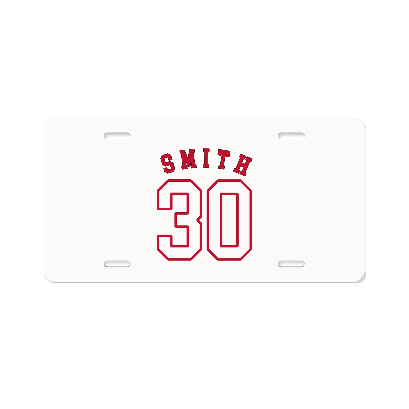 License Plate — Shirsey Arch in Classic