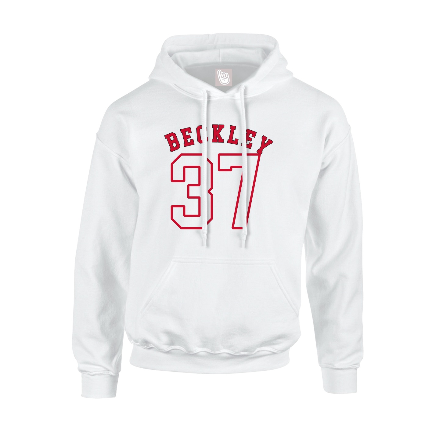 Hoodie — Shirsey Arch in White