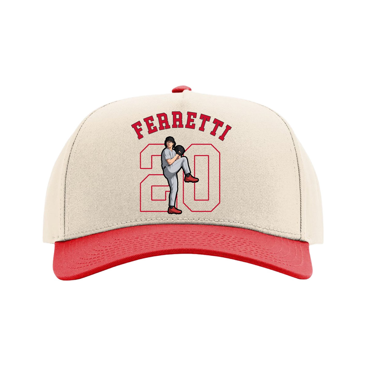Full Fabric Five-Panel Champ Cap