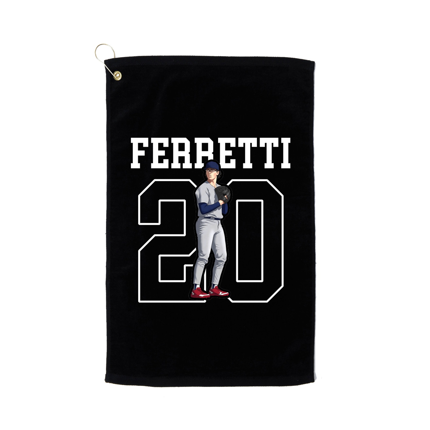 Golf Towel — Shirsey in Black