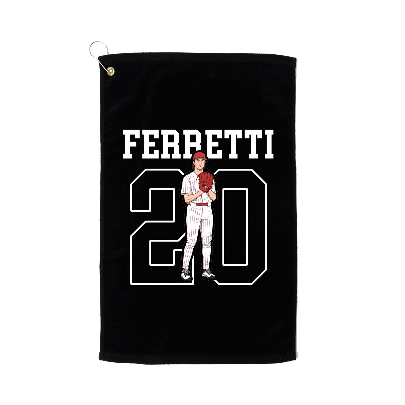 Golf Towel — Shirsey in Black