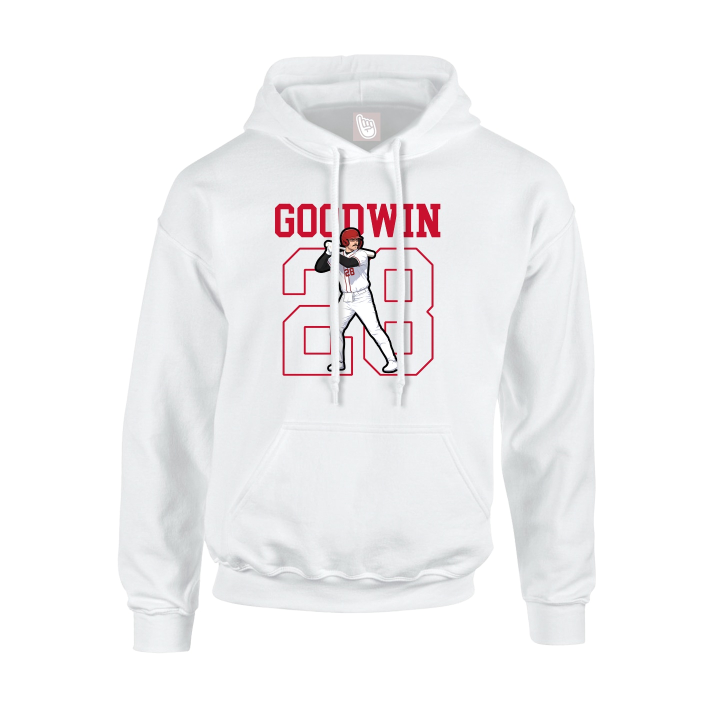 Youth Hoodie — Shirsey in White