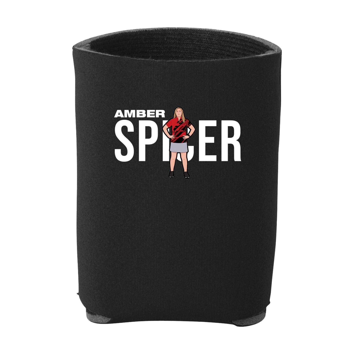 Can Holder — Player Name in Black