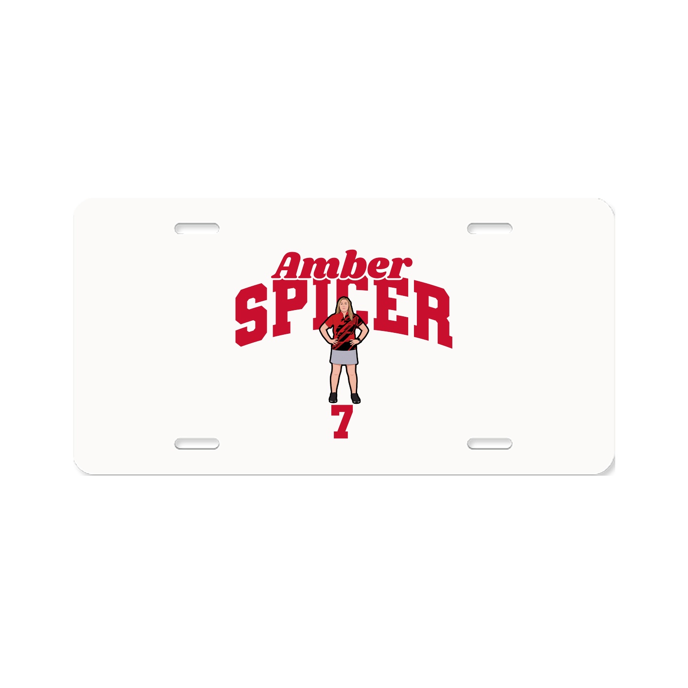 License Plate — Signature Arch in Classic