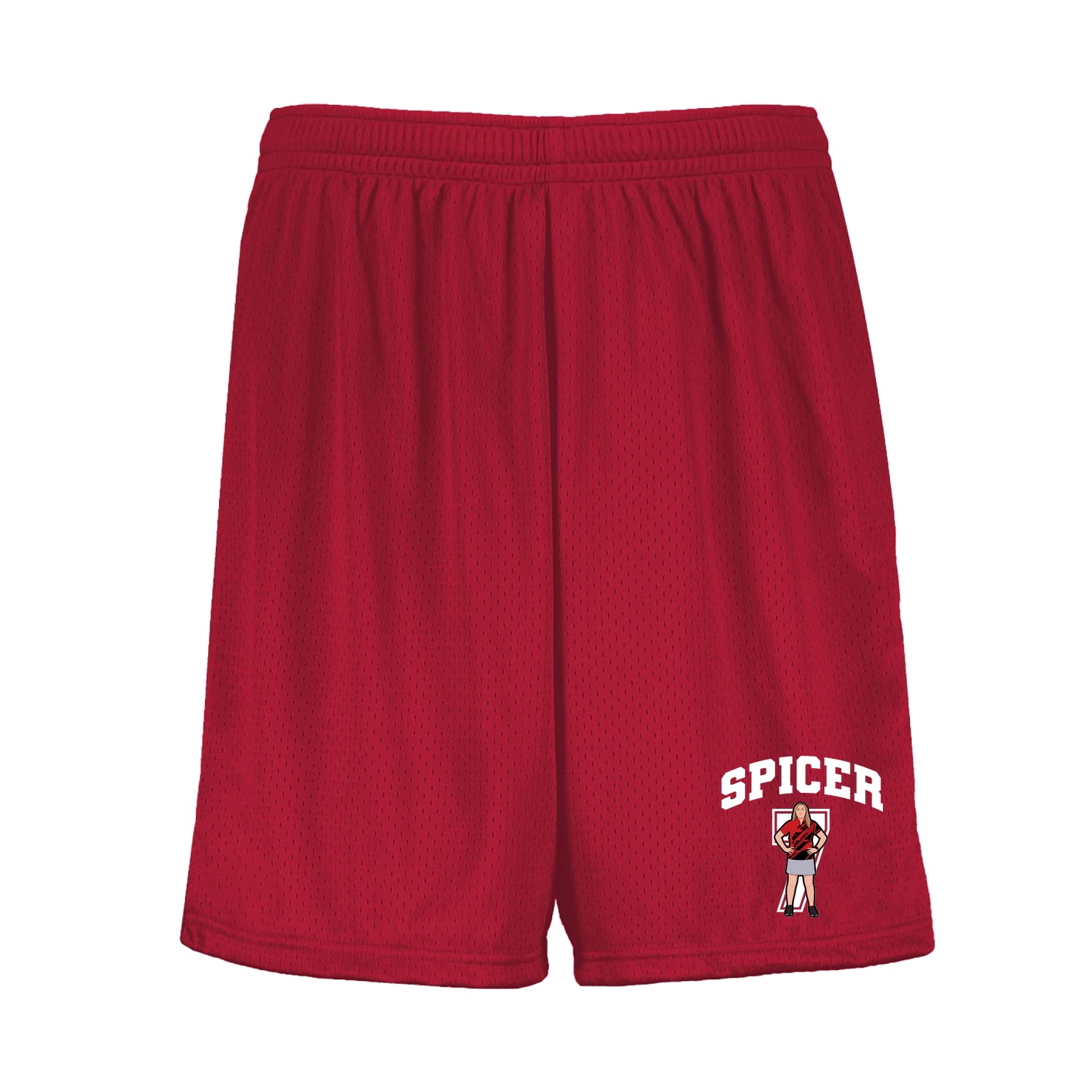 Shorts — Number in Red
