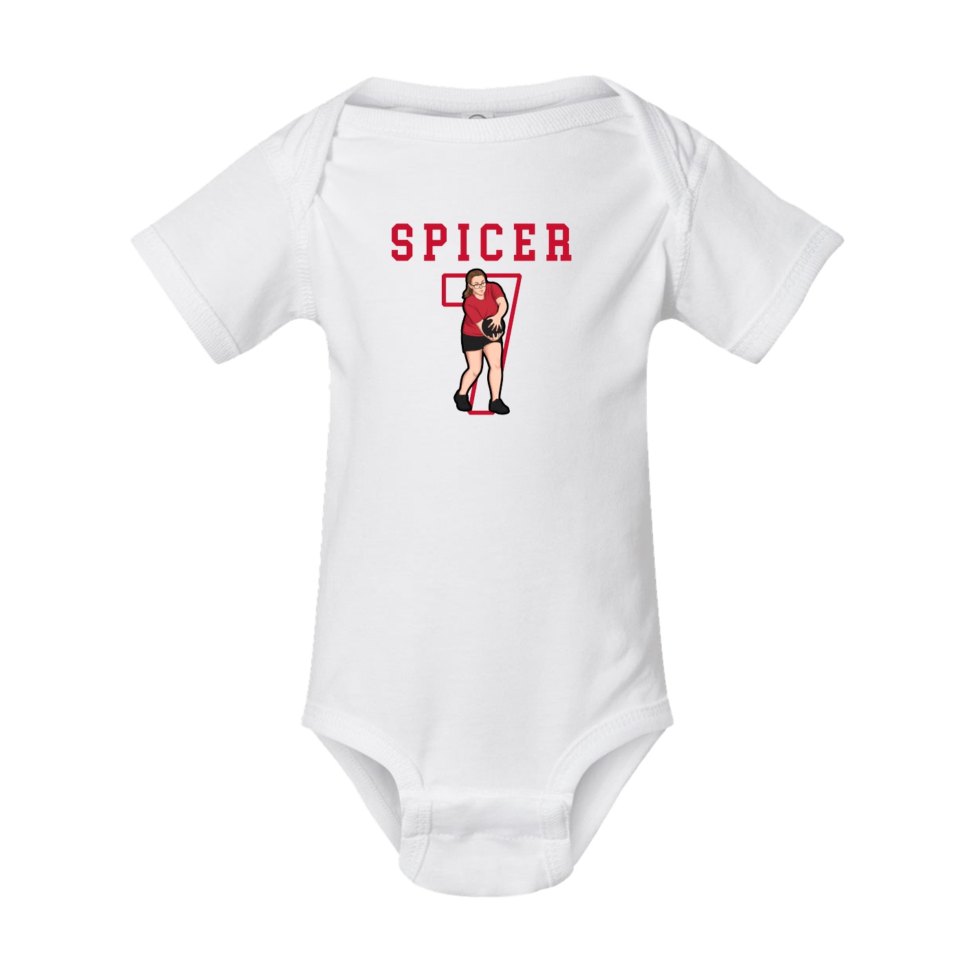 Baby Onesie — Shirsey in White