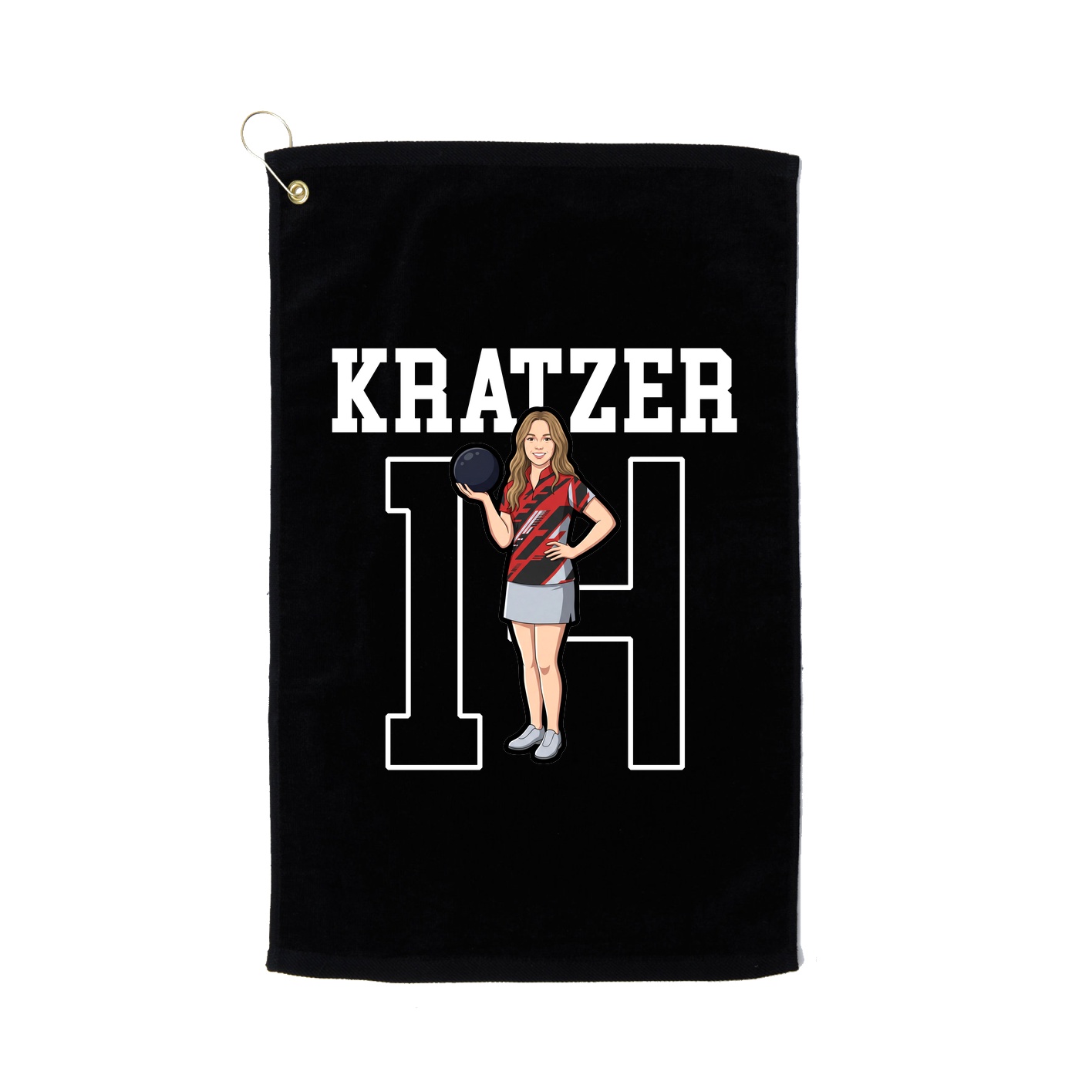 Golf Towel — Shirsey in Black