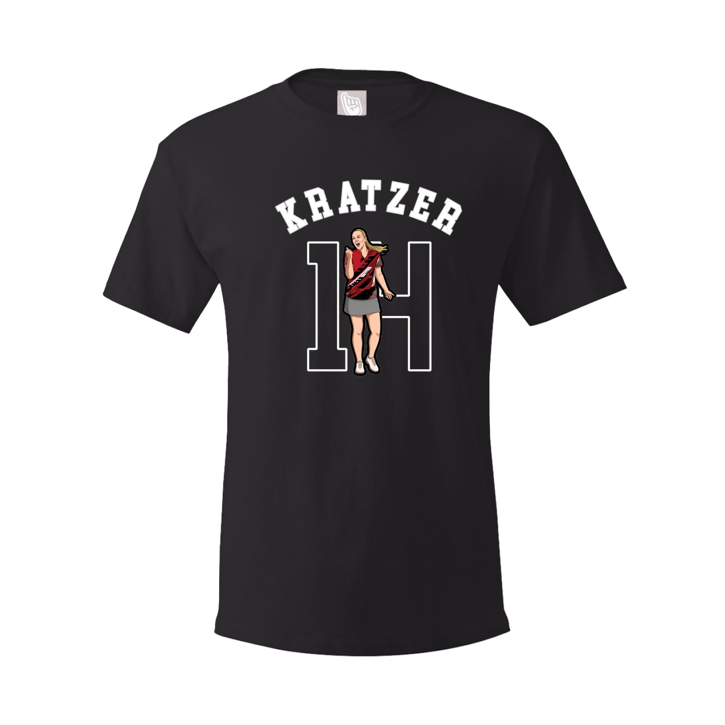 Youth Tee — Shirsey Arch in Black