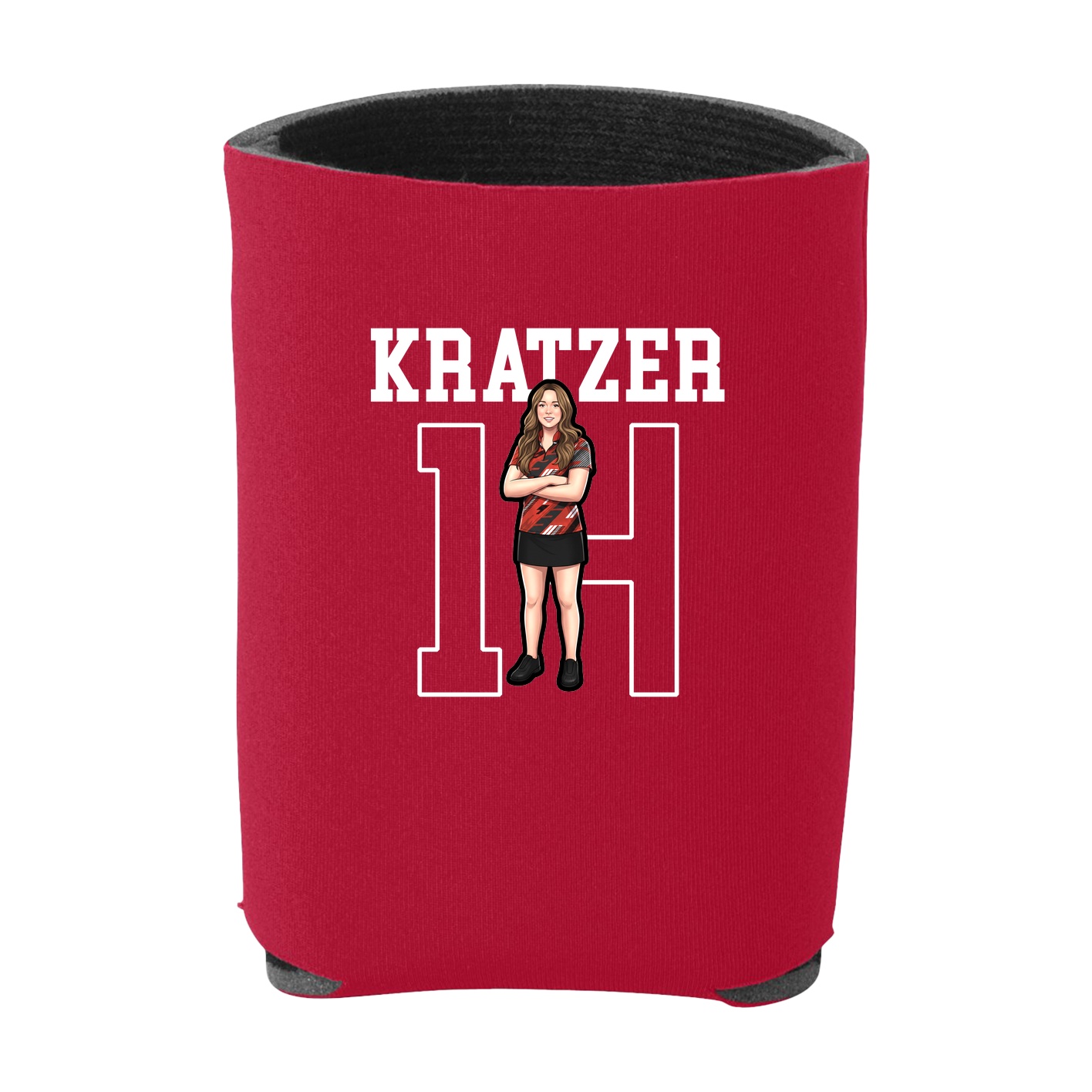 Can Holder — Shirsey in Red