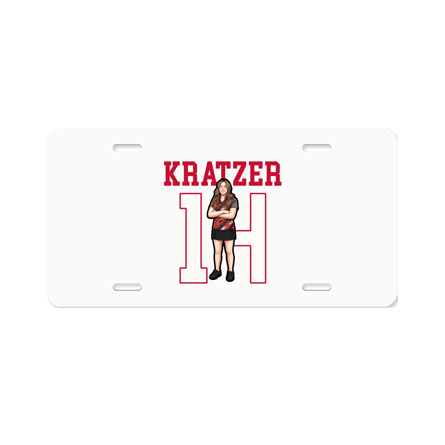 License Plate — Shirsey in Classic