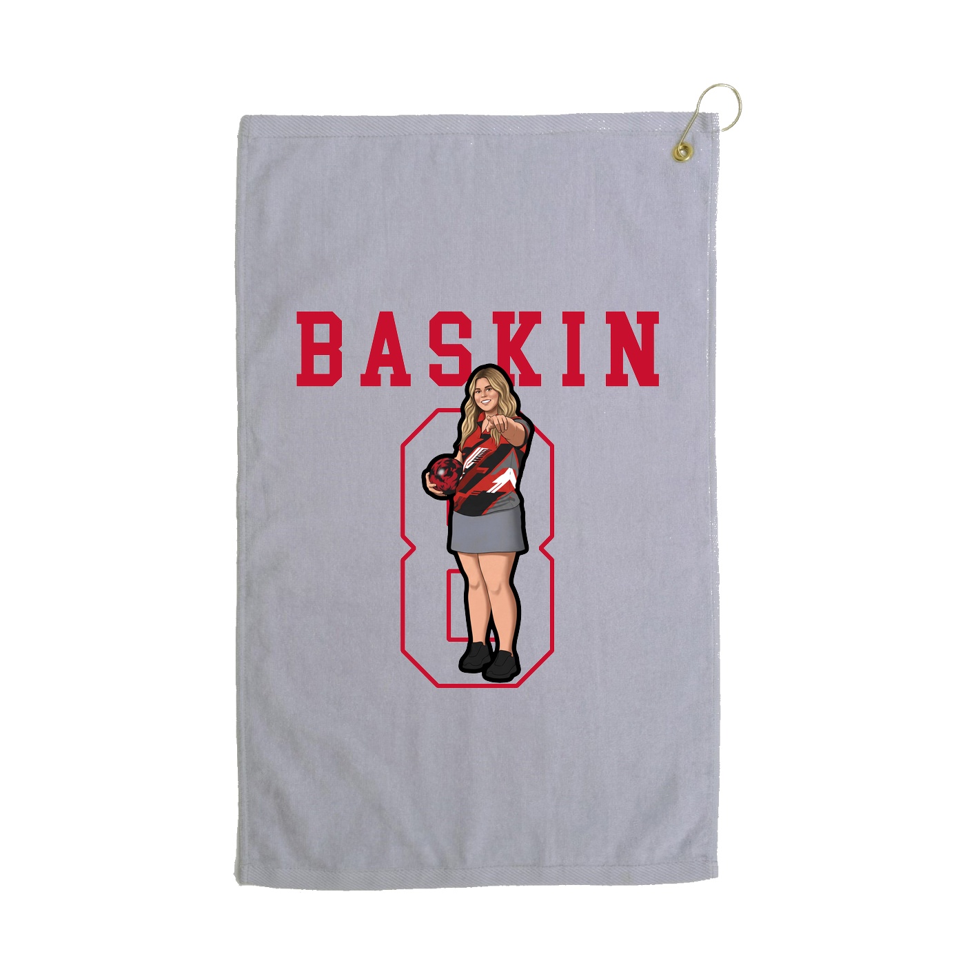 Golf Towel — Shirsey in Grey