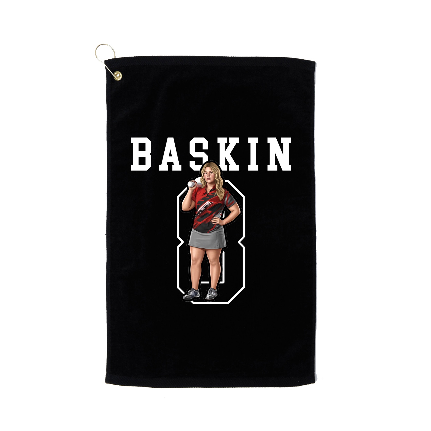 Golf Towel — Shirsey in Black