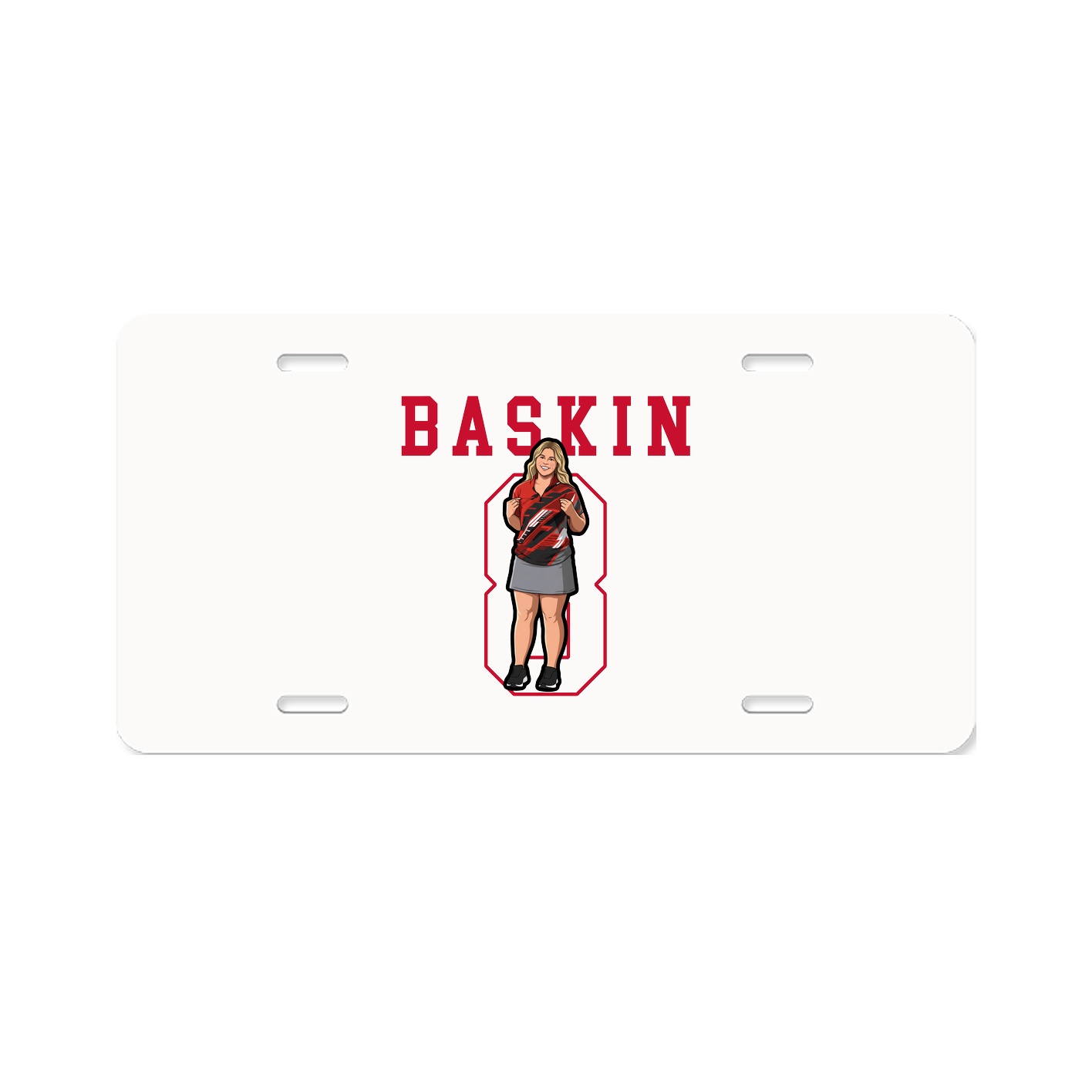 License Plate — Shirsey in Classic