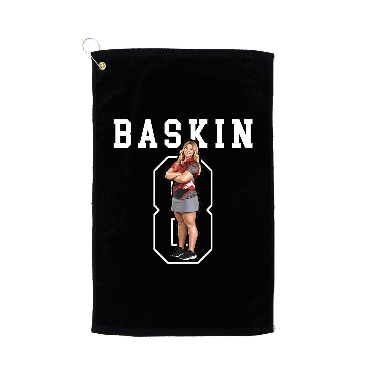 Golf Towel — Shirsey in Black