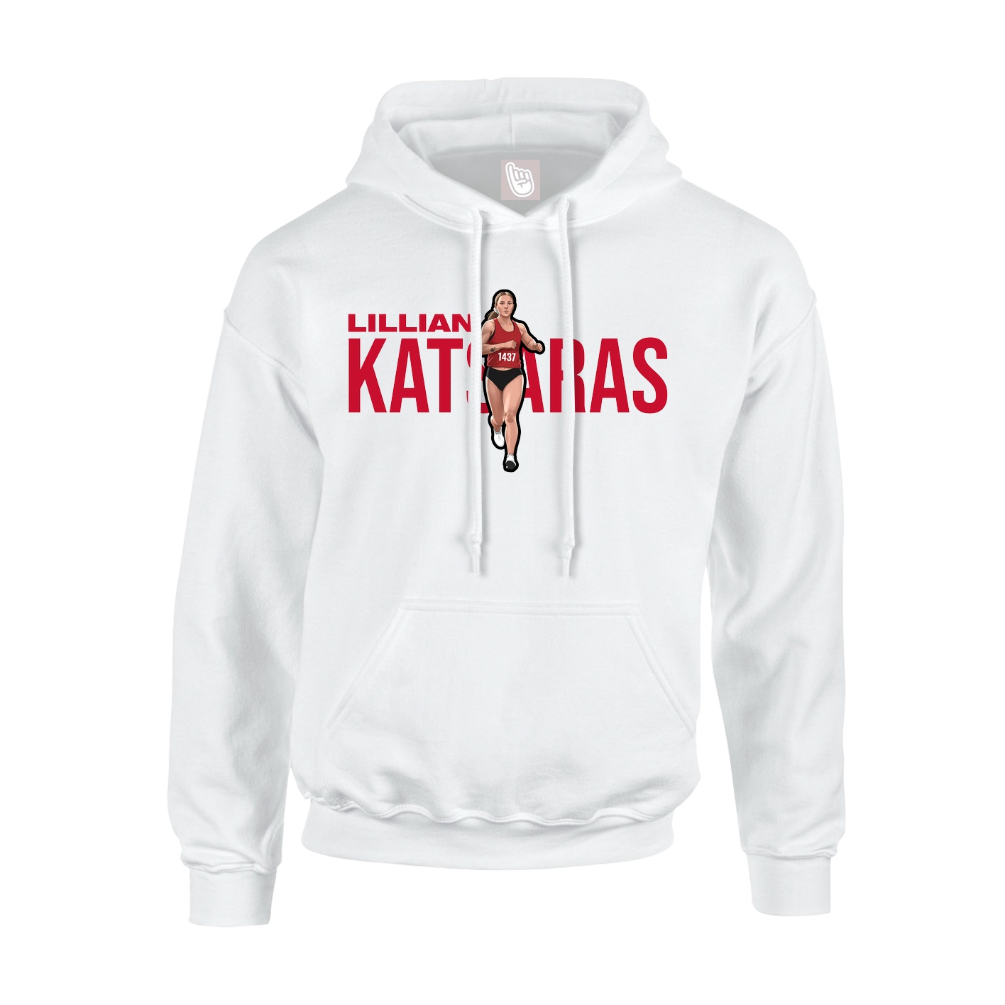Hoodie — Player Name in White