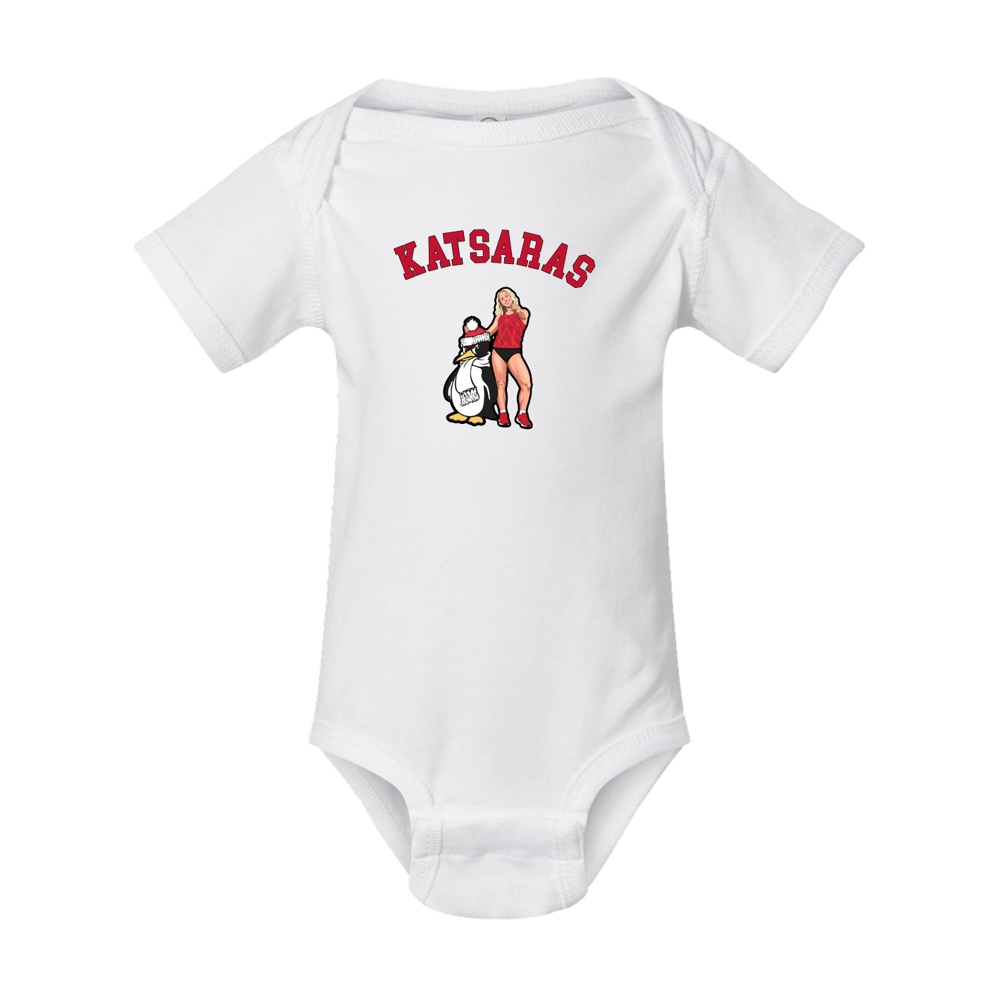 Baby Onesie — Shirsey Arch in White