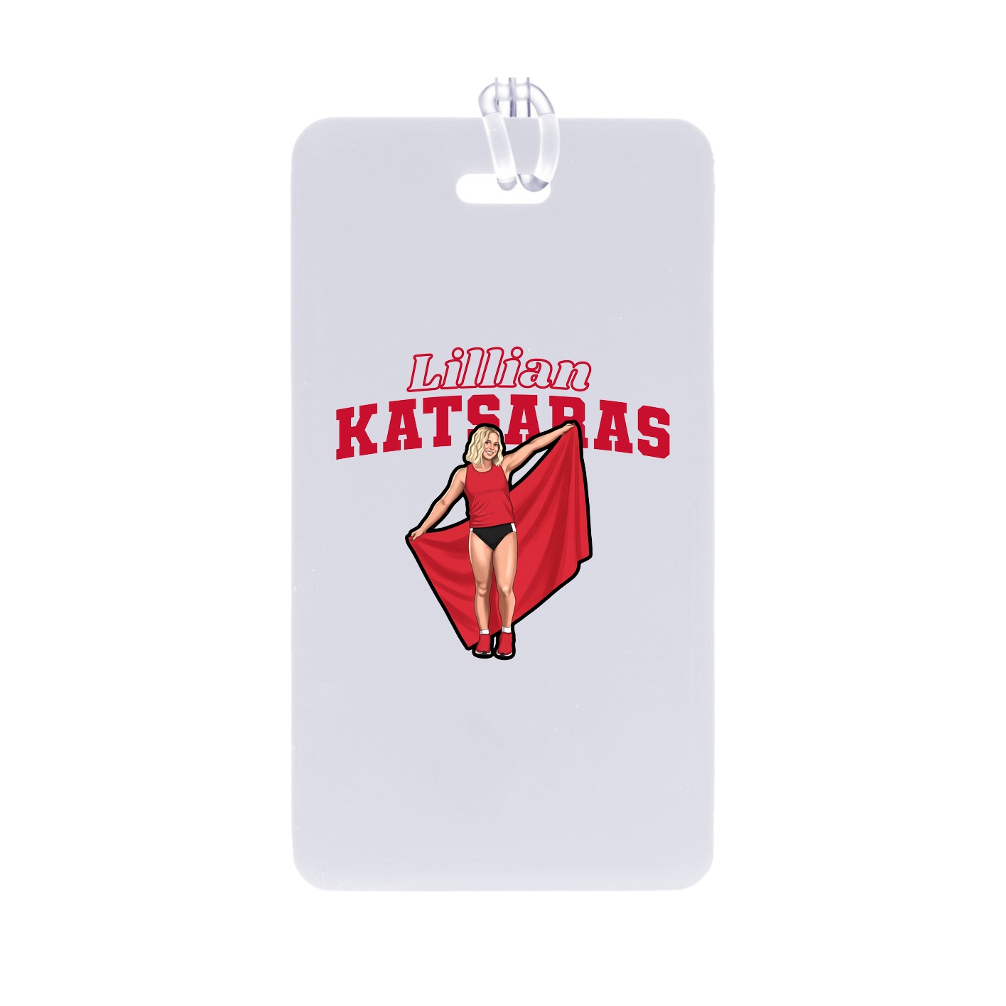 Bag Tag — Name Arch in Classic