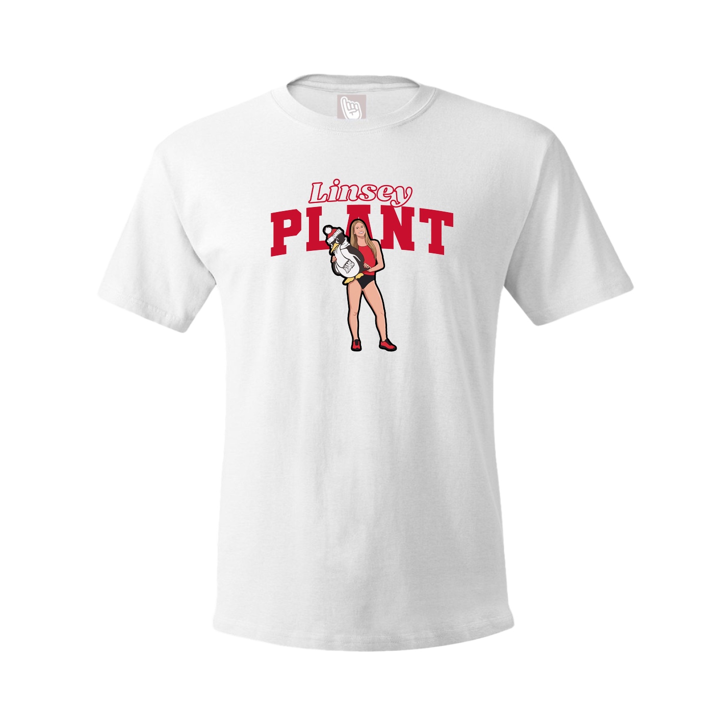 Tee — Name Arch in White