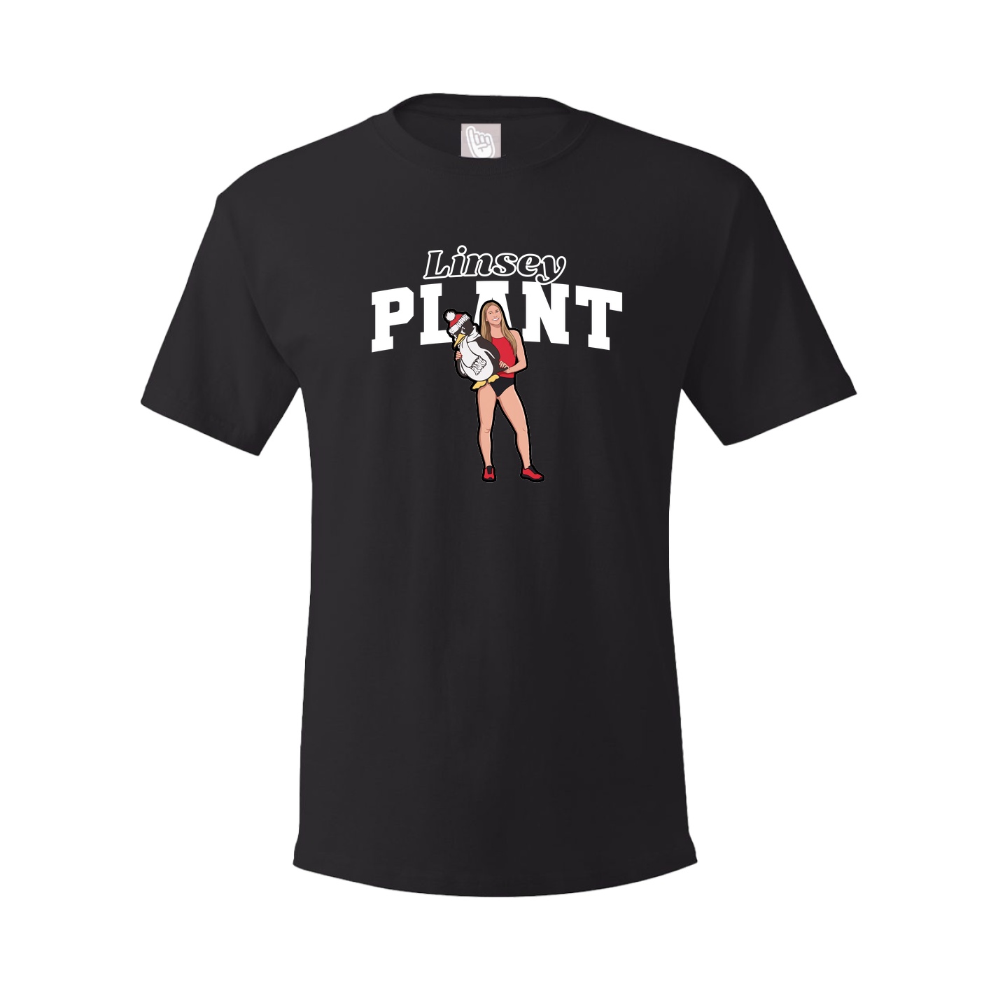 Youth Tee — Name Arch in Black
