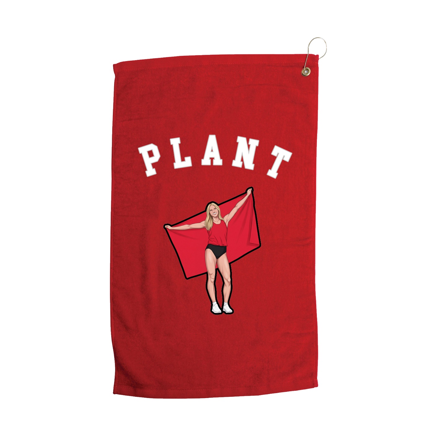 Golf Towel — Shirsey Arch in Red