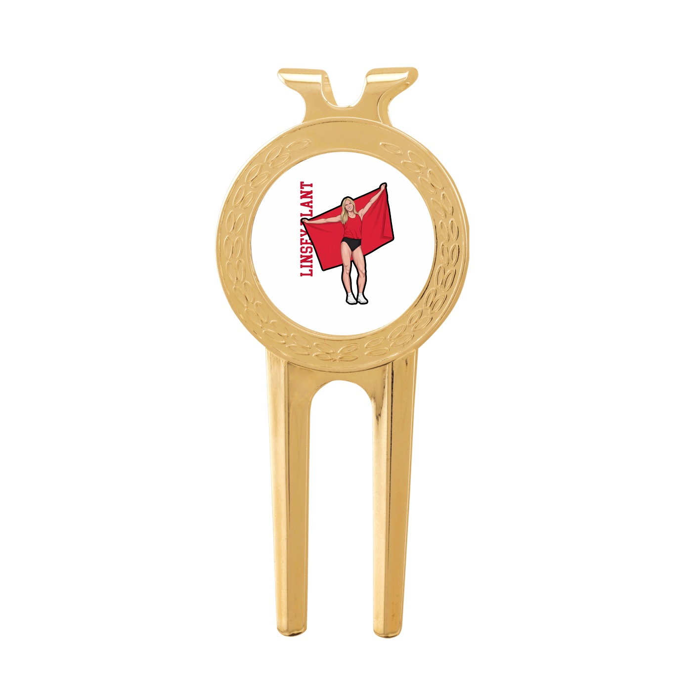 Divot Tool with Ball Marker — Name Vertical in Classic