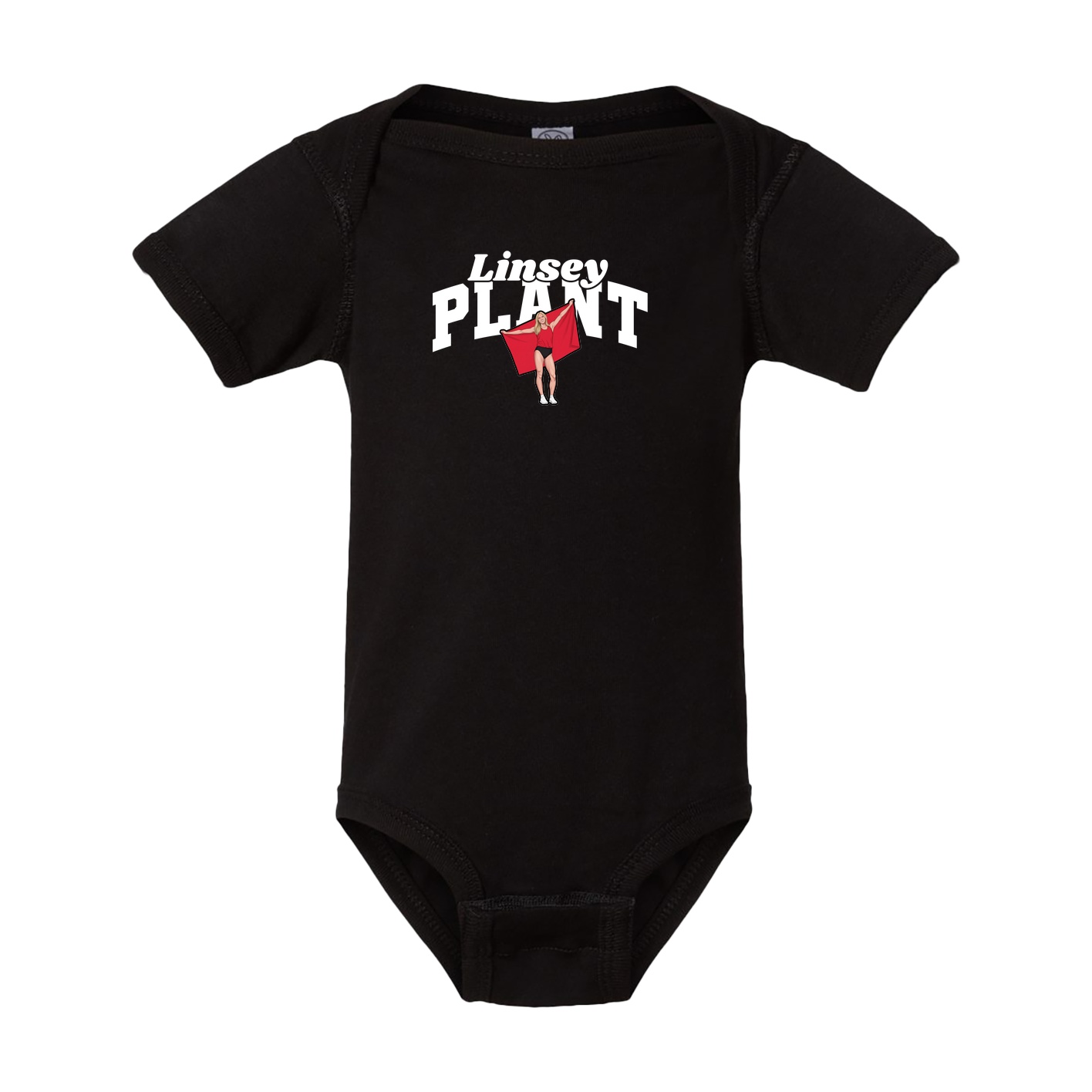 Baby Onesie — Signature Arch in Black